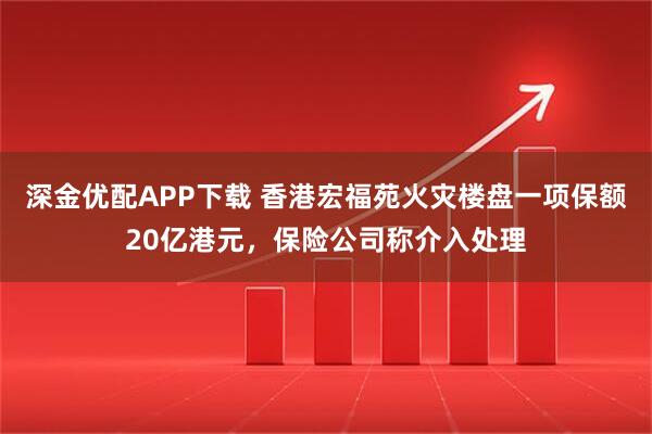 深金优配APP下载 香港宏福苑火灾楼盘一项保额20亿港元，保险公司称介入处理